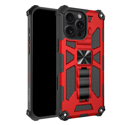 Mocalz Defender Series I Dual Layer Protective iPhone 16 Pro Case with Metal Kickstand | Rugged, Drop-Tested, Shockproof Mobile Cover for iPhone 16 Pro