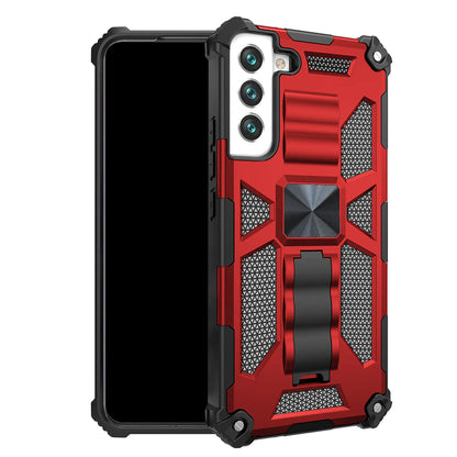 Mocalz Defender Series I Dual Layer Protective S24 Case with Metal Kickstand | Rugged, Drop-Tested, Shockproof Mobile Cover for S24